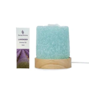 Sense Aroma - Krystelle Fragrance Warmer Set with Oil - CRL-300BLU