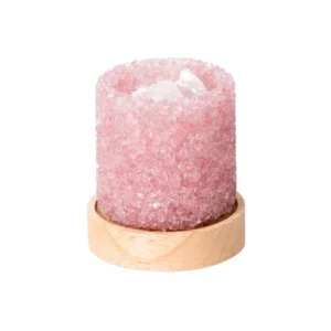 Sense Aroma - Krystelle Fragrance Warmer Set with Oil - CRL-300PINK - Close Up