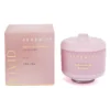 Serenity Vivid Glass Candle - 2 Wick - Tuberose and Berriesv