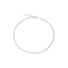 Silver Anklets - Bismark 3mm Chain - H5740
