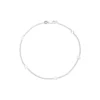 Silver Anklets - Inline Star Chain - H5996S