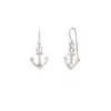 Silver Earrings - Drop - Anchor