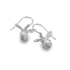 Silver Earrings - Drop - Bumblebee