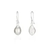Silver Earrings - Drop - Cast Cowrie Shell