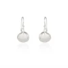 Silver Earrings - Drop - Cockle Shell