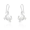 Silver Earrings - Drop - Crab