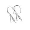 Sterling Silver Earrings - Drops - Little Fishes
