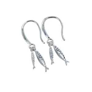 Sterling Silver Earrings - Drops - Little Fishes