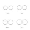 Silver Earrings - Sleeper Hoops - Collection of Sizes
