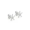 Sterling Silver Earring Studs - Large Starfish 11400081