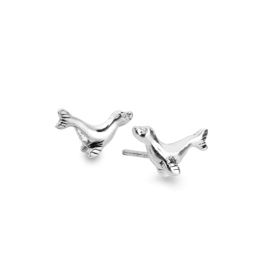 Silver Earrings - Studs - Devonshire Seal