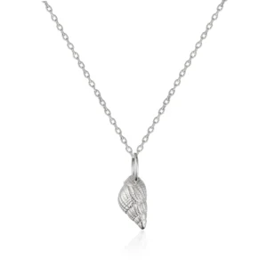 Sterling Silver Necklace - Small Dog Whelk Pendant