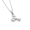 Silver Necklace Lobster Pendant