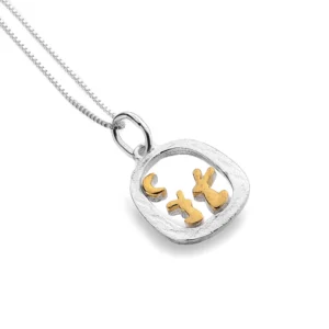 Sterling Silver Necklace - Twilight Bunny Pendant