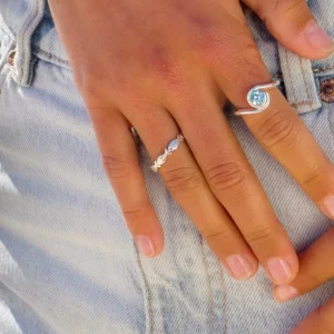 Silver Rings - Continuous Catch Of Fish Ring - 11100131 Model