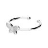 Silver Toe Rings - Butterfly - H5160S