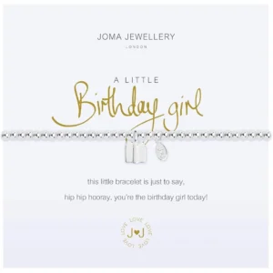 Joma Jewellery - Silver Triple Plated Bracelet - Birthday Girl 1962