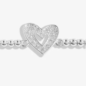 Joma Jewellery - Silver Triple Plated Bracelet - Love You Mummy - Close Up