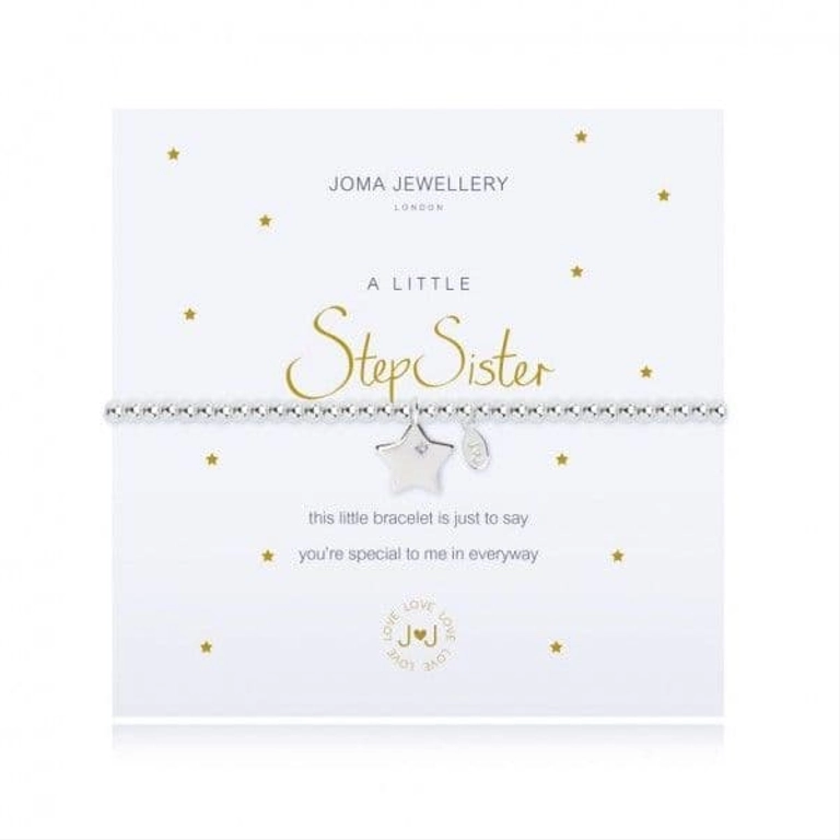 Joma Jewellery - Silver Triple Plated Bracelet - Step Sister Italic