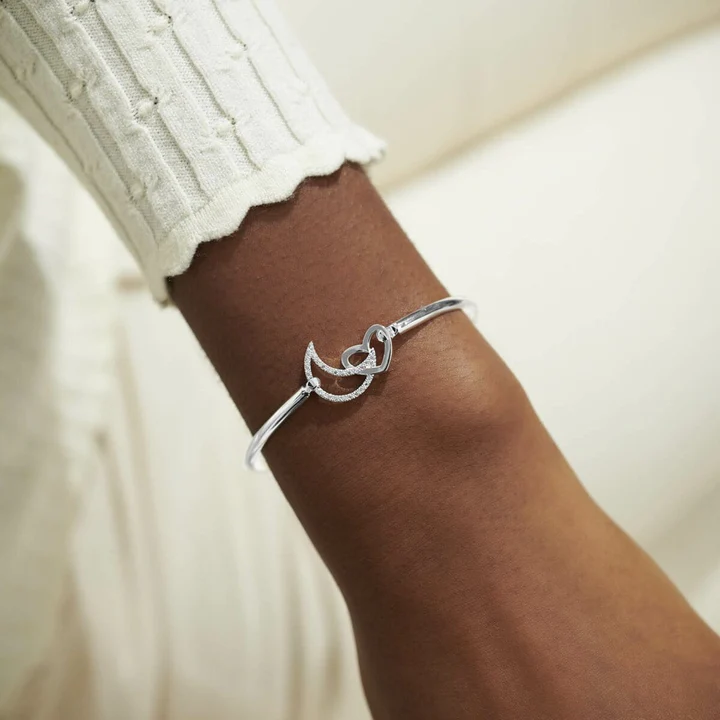 Joma Jewellery - Silver Triple Plated Bracelet - Love You Mummy - Model