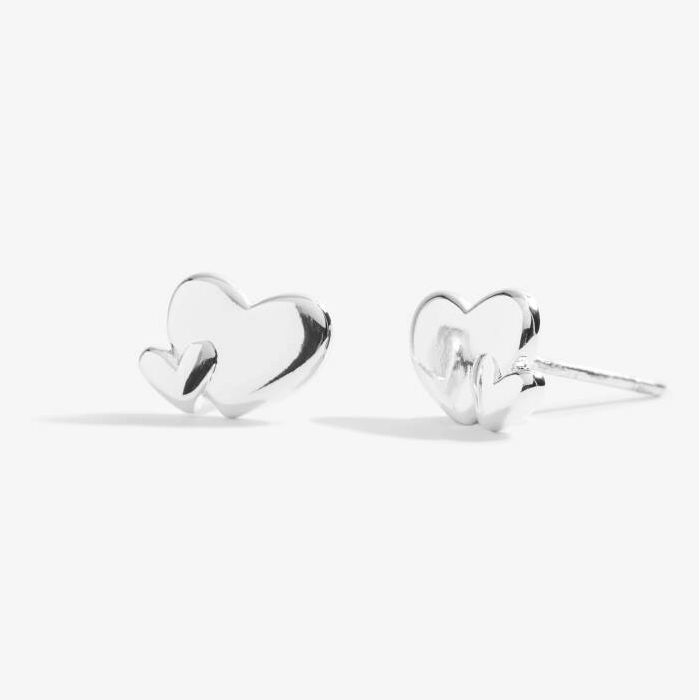 Silver Triple Plated - Earrings - Studs - Lovely Mummy Set of 3 Design 1