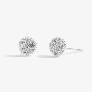 Silver Triple Plated - Earrings - Studs - Lovely Mummy Set of 3 Design 2