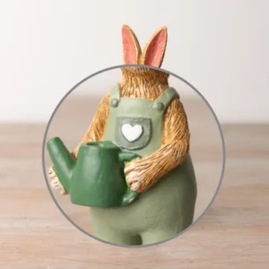 Standing Rabbit - Gardening Close Up