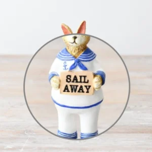 Standing Rabbit - Sailor - Sail Away Close Up