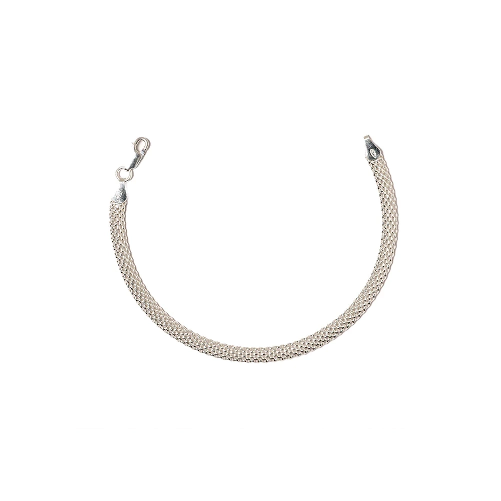 Sterling Silver Bracelets - Italian TubeSterling Silver Bracelets - Italian Tub