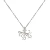 Sterling Silver Necklace - Octopus Pendant