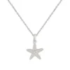 Sterling Silver Necklace - Starfish Pendant